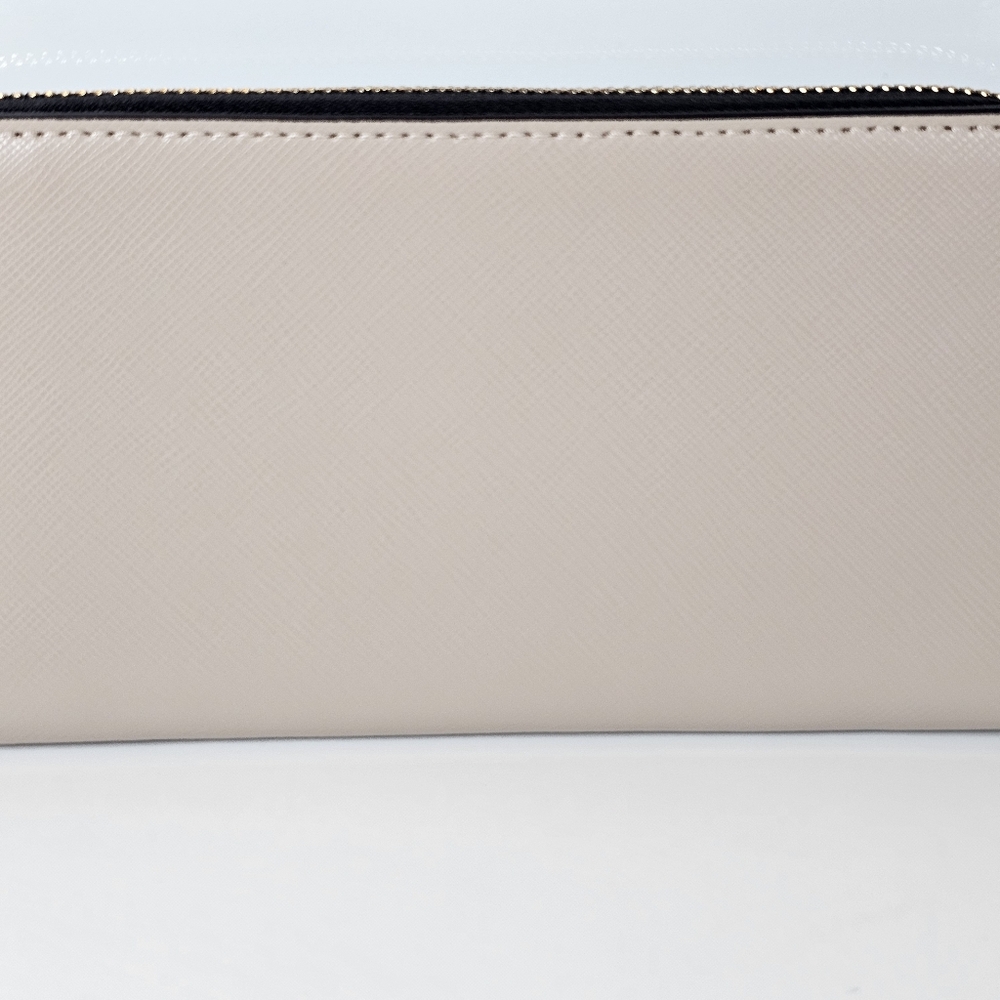 ✨ NWT Kate Spade Staci Colorblock Large Continental Wallet - Warm Beige/Black ✨ - Picture 8 of 13
